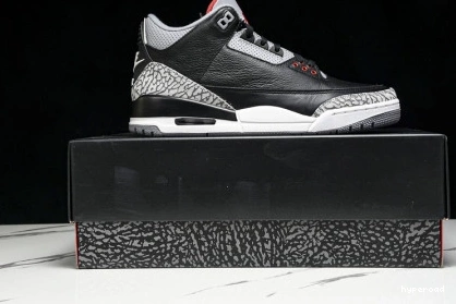 Hyperoad Cement” Jordan 2024 OG “Black Air 3 0815
